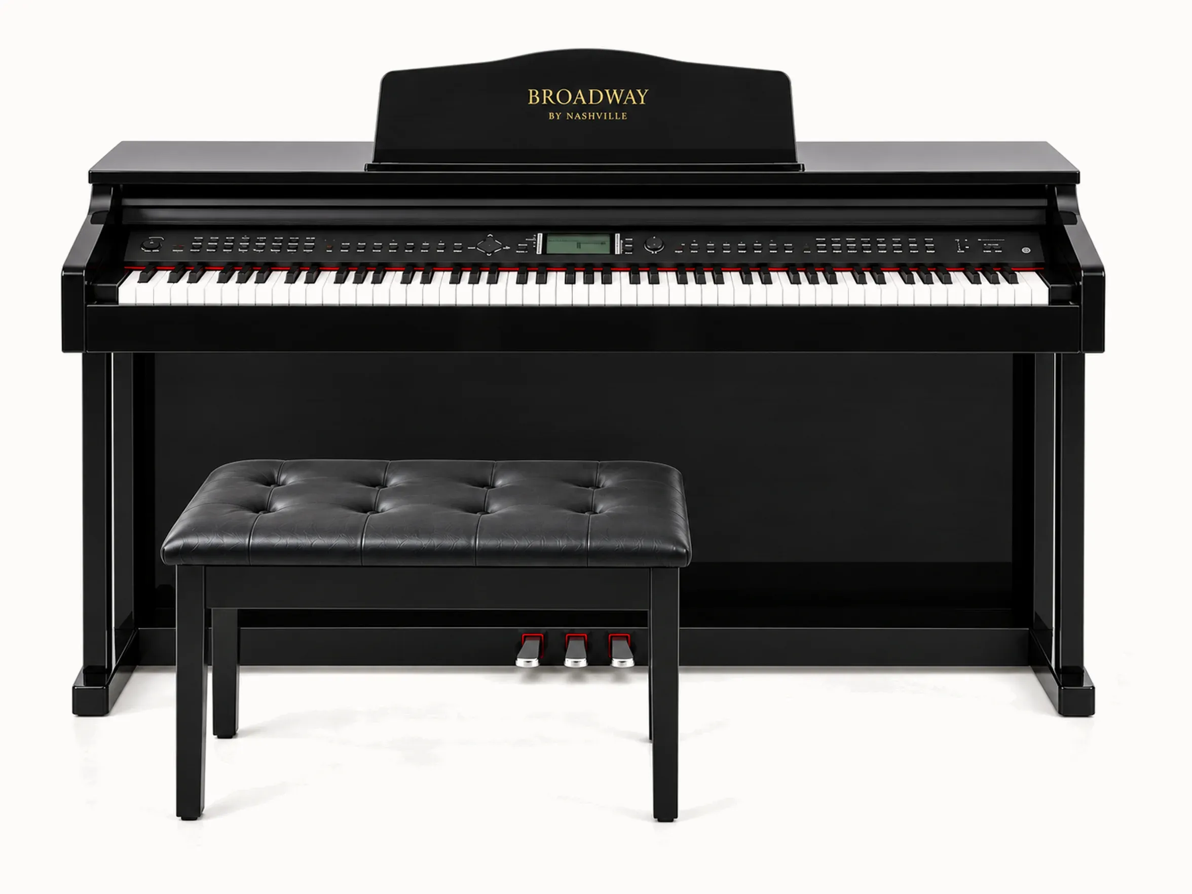 Broadway by Nashville Nocturne Upright – Black – front view