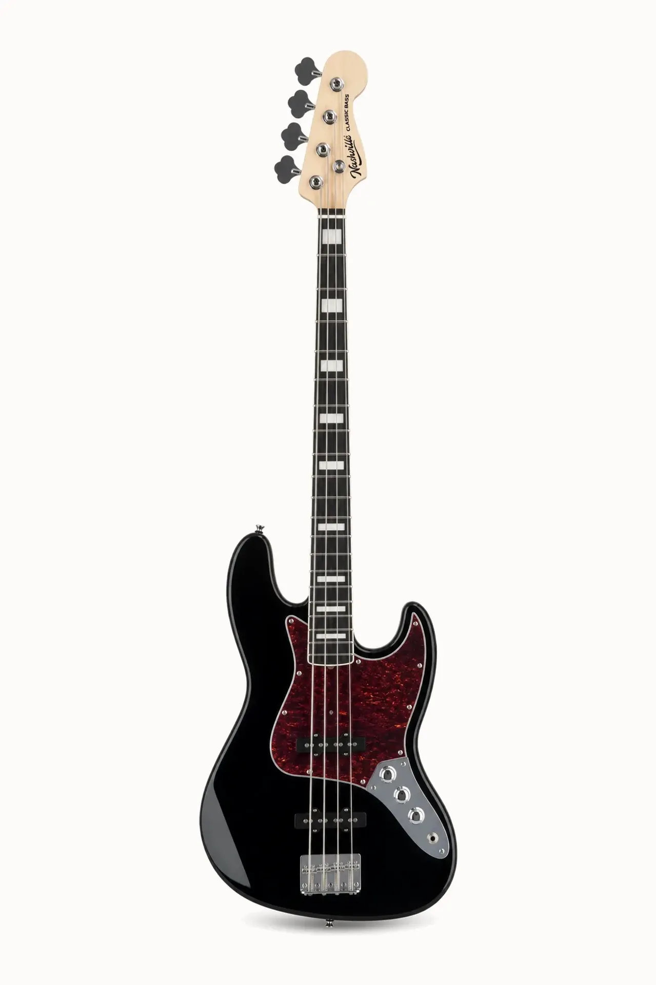 Nashville Classic Bass – Black – front view