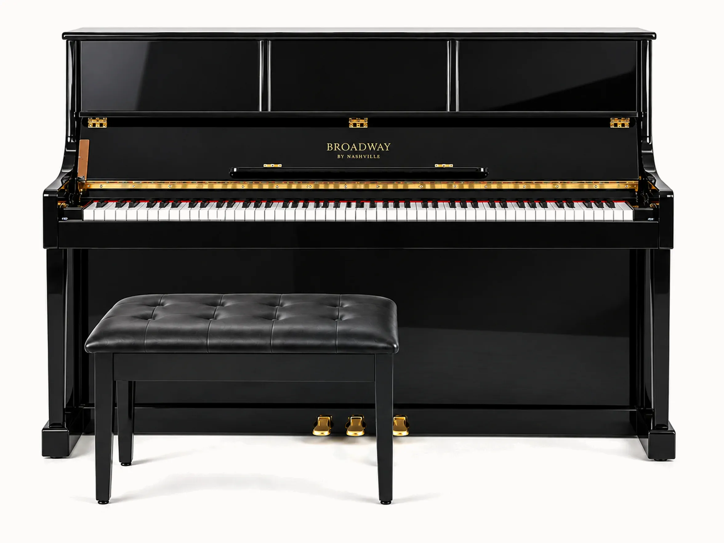 Broadway by Nashville Symphony Upright – Black – front view