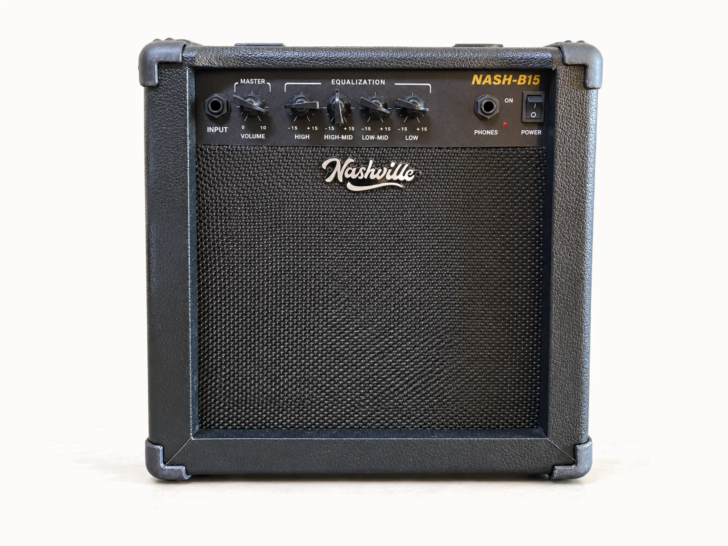 Nashville B15 Bass Amplifier – front view