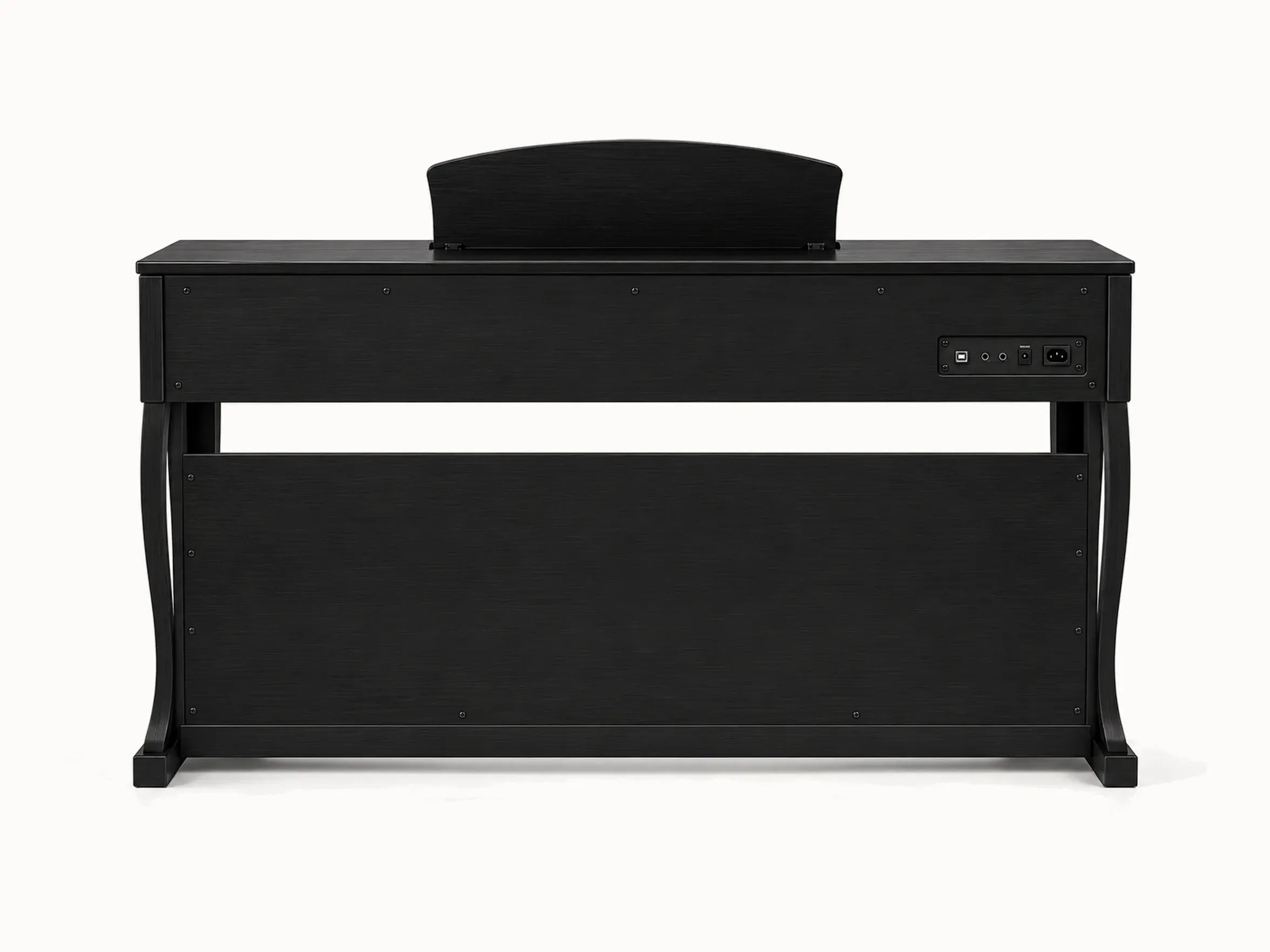 Broadway by Nashville Concerto Upright – Black – back view