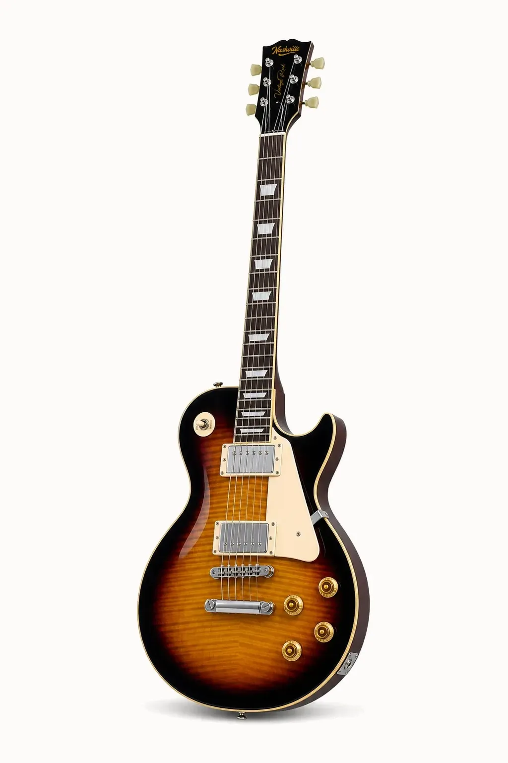 Nashville Vintage Rock – Sunburst – angled front view