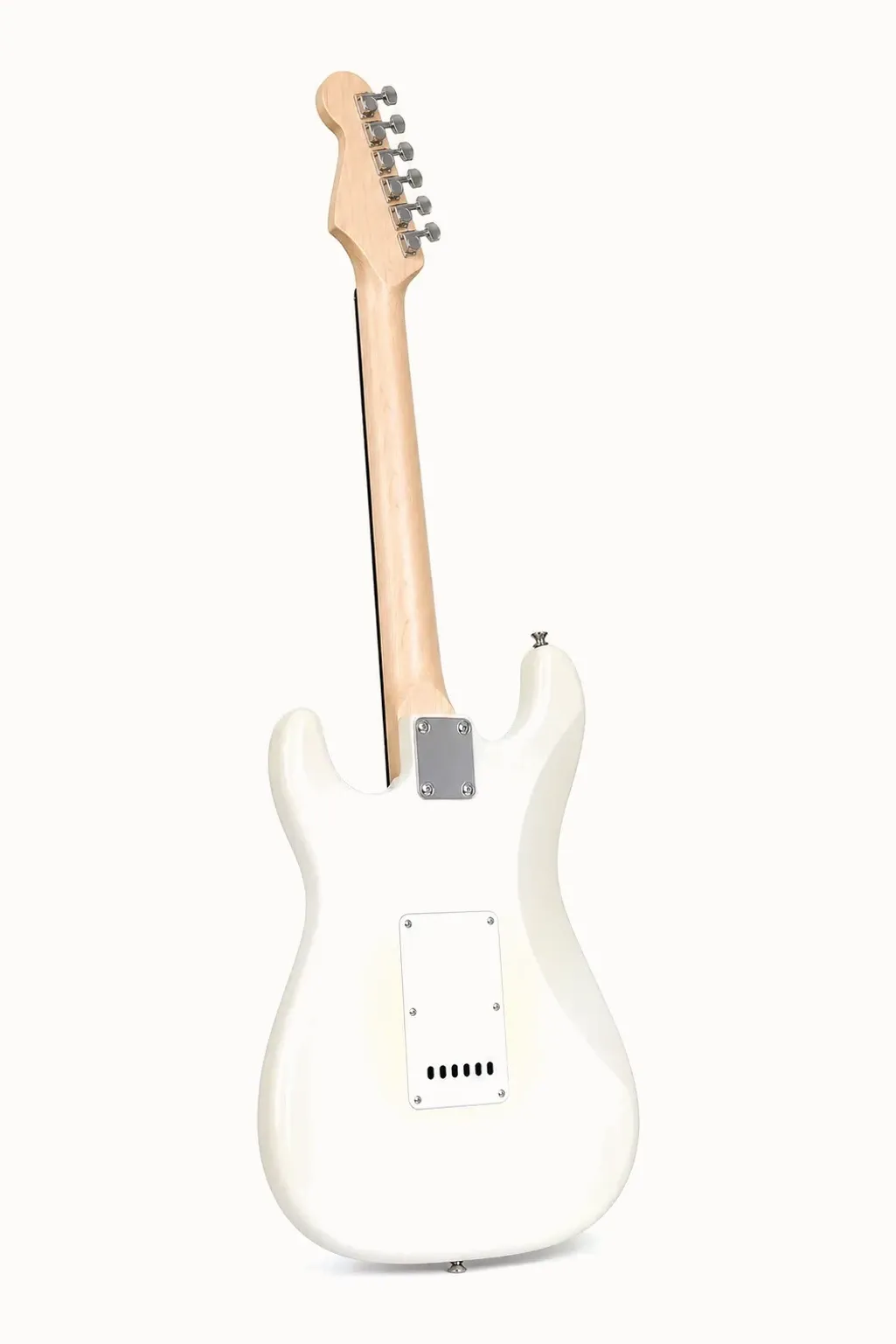 Nashville Classic Rock Deluxe – White – angled back view