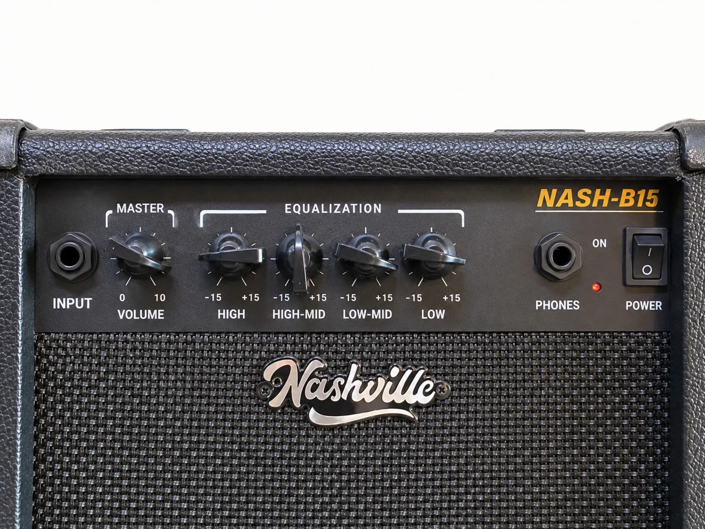 Nashville B15 Bass Amplifier – detail close-up