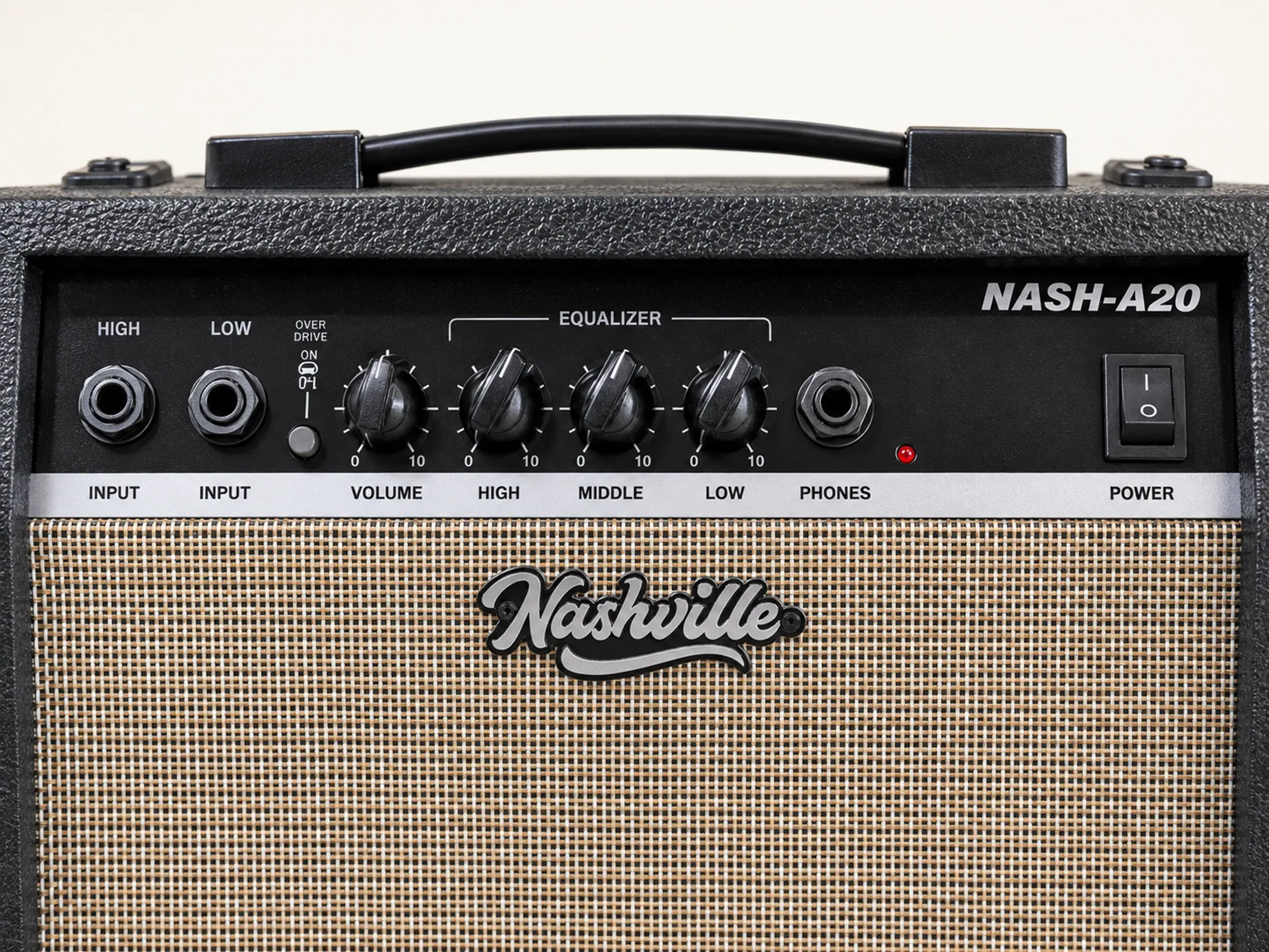 Nashville A20 Guitar Amplifier – detail close-up