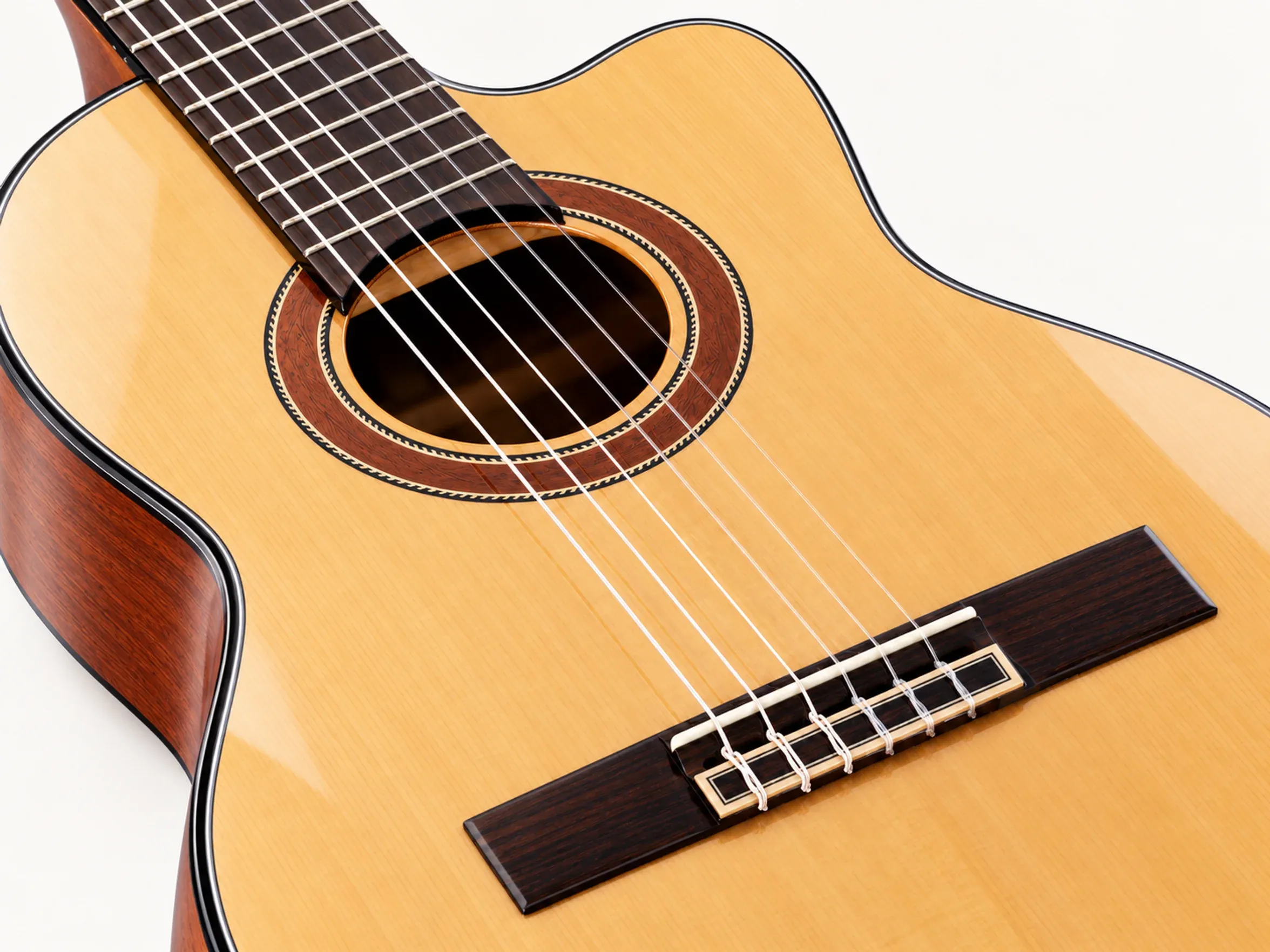 Nashville Alma-SG Cutaway – second detail close-up