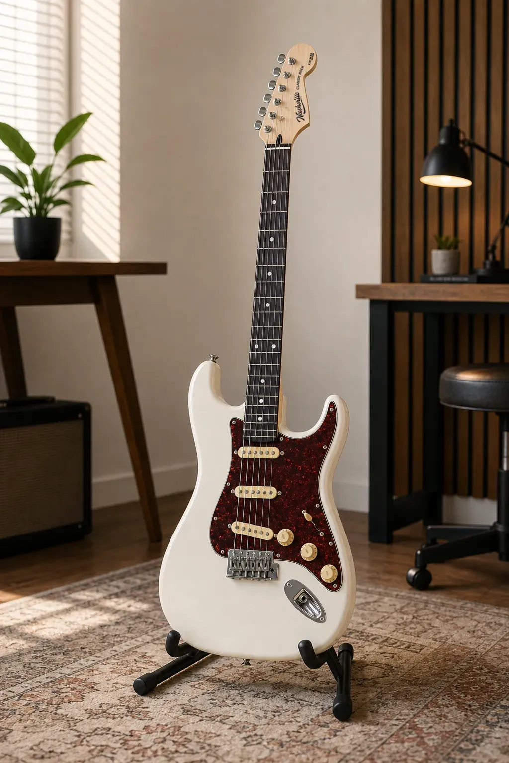 Nashville Classic Rock Deluxe – White – lifestyle view