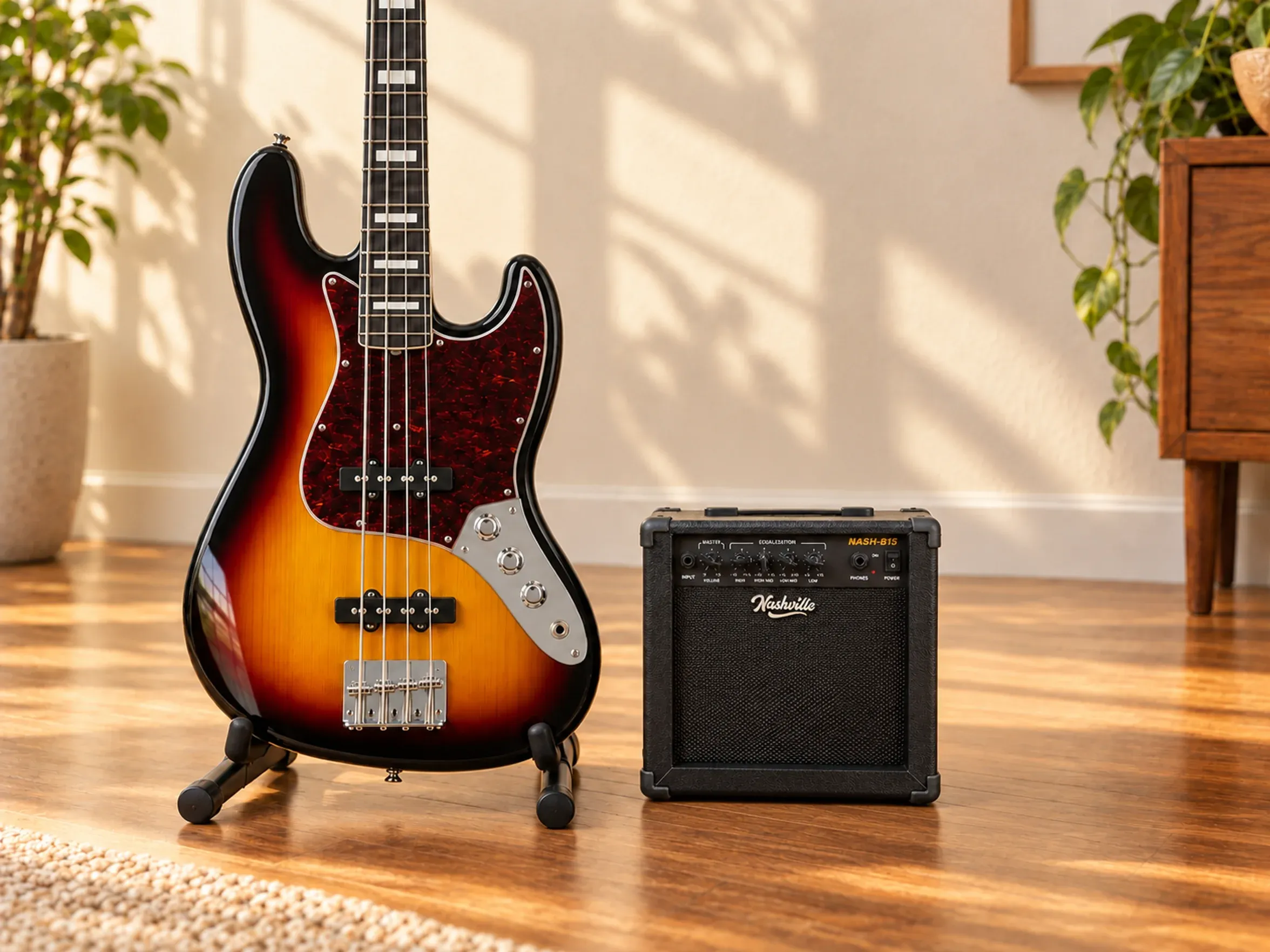 Nashville B15 Bass Amplifier – lifestyle view