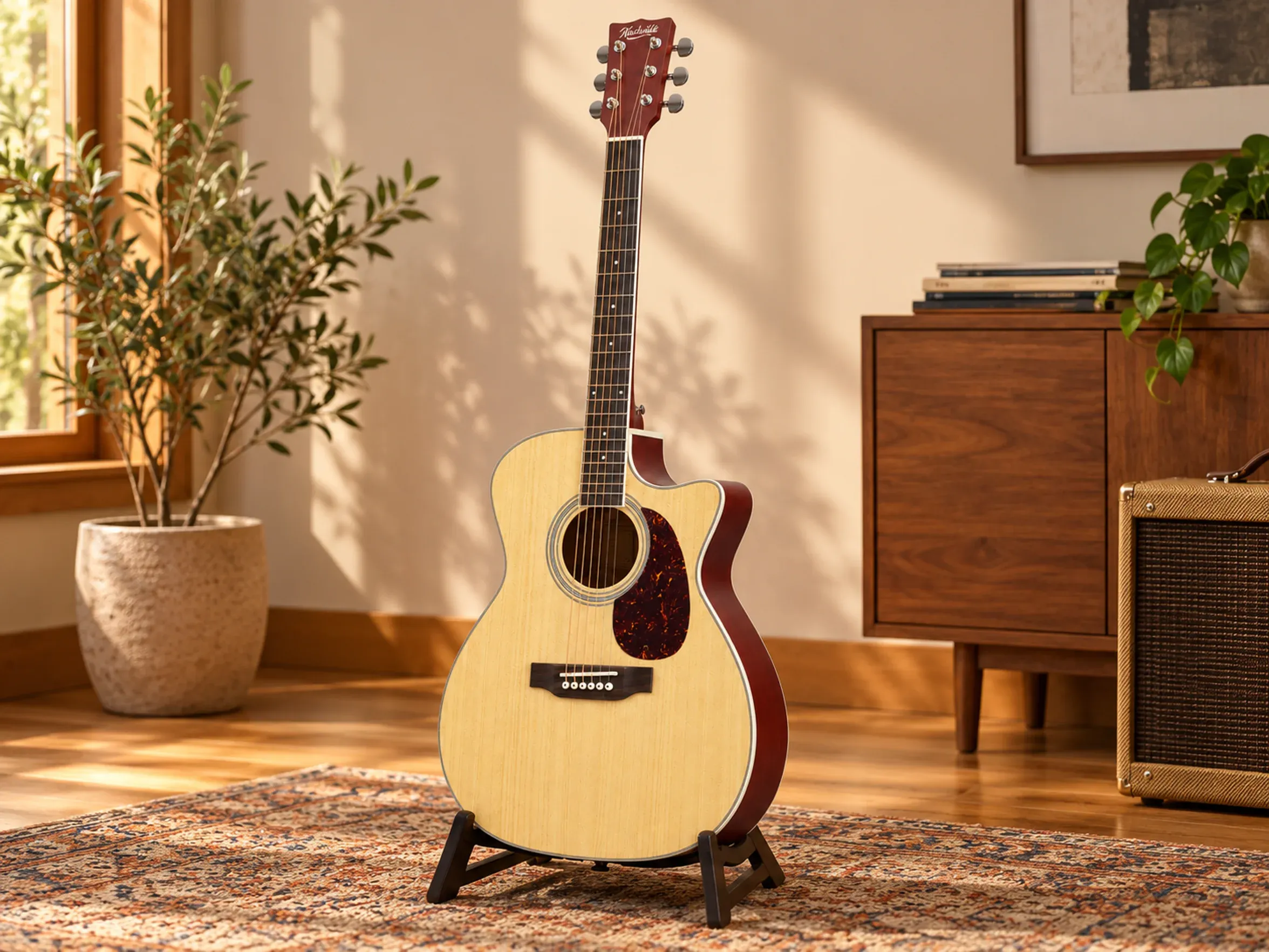 Nashville First Strum – Spruce Acoustic – lifestyle view