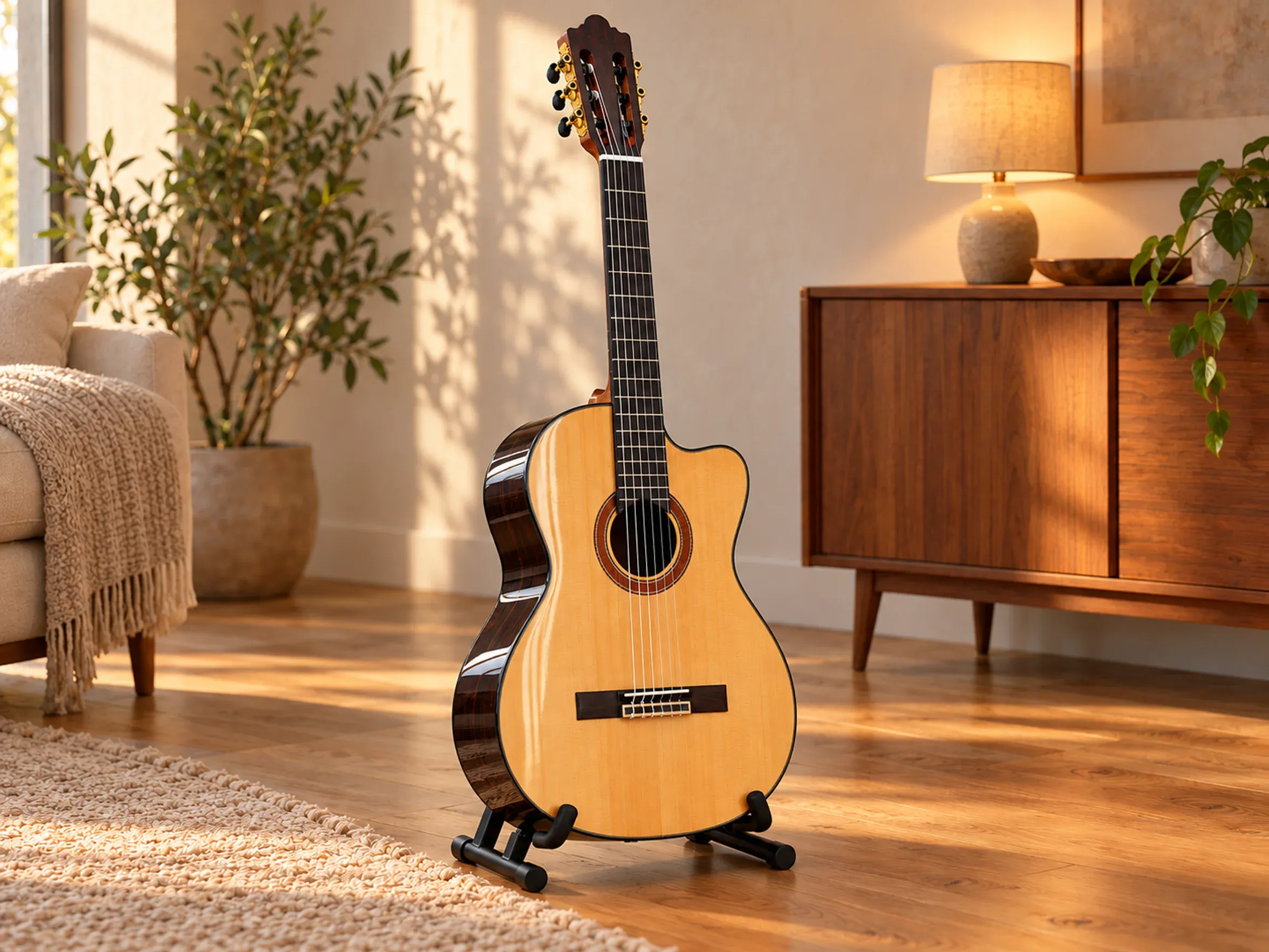 Nashville Sonata-SG Cutaway – lifestyle view